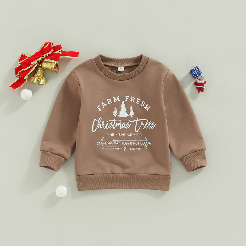 Children's Sweater On Christmas Day