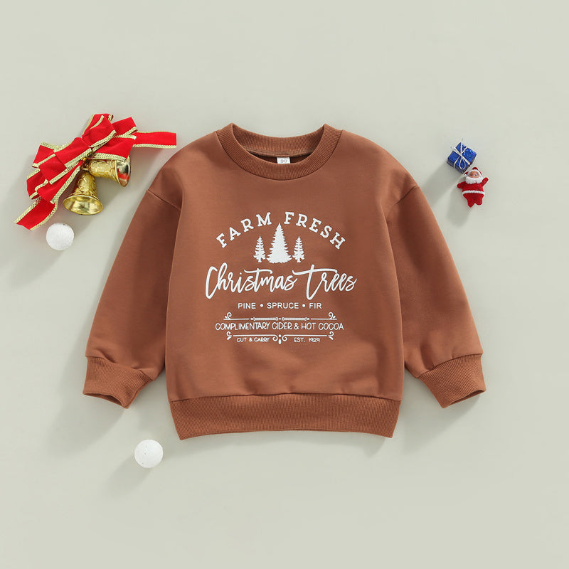 Children's Sweater On Christmas Day